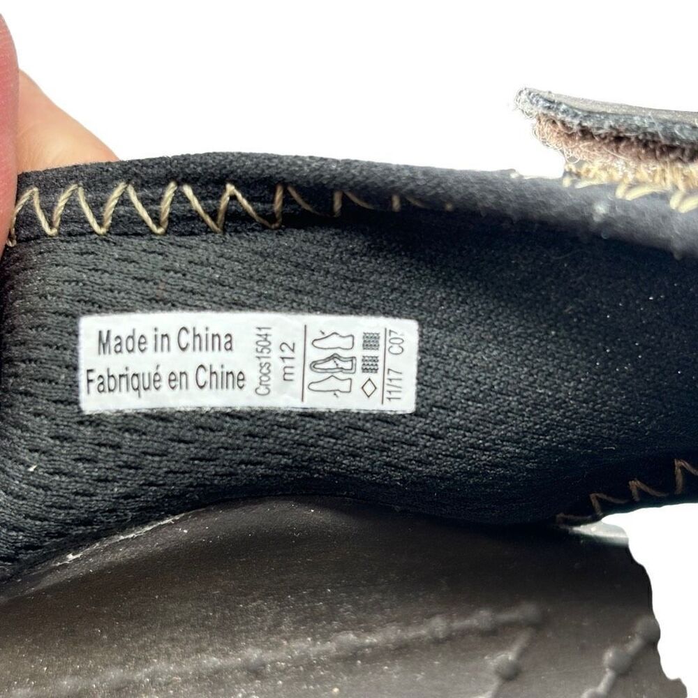 Crocs Swiftwater Mesh Sandal‎ Espresso Men's Size 12 - Picture 8 of 9
